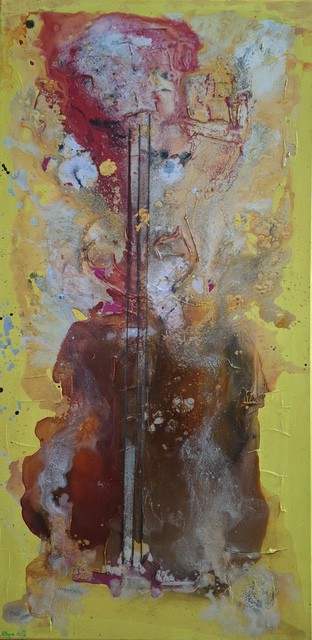 Nr 799 Musik liegt in der Luft 50x100 cm Jahr 2026